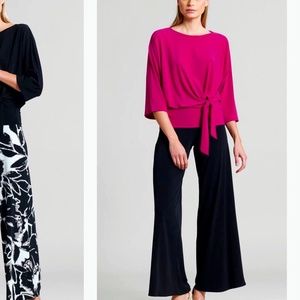 Clara Sun Woo Jersey top in Fushia